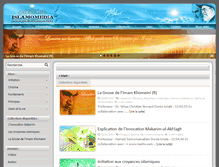 Tablet Screenshot of islamomedia.com